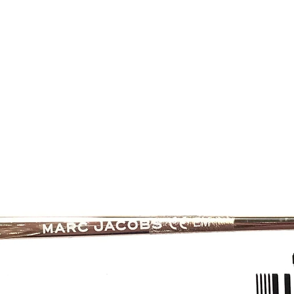 Marc Jacobs Eyeglasses Frames 475 2M2 Black Gold Round Full Rim 52-18-140